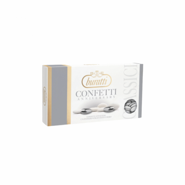 CONFETTI ANNIVERSARY ARGENTO - SENZA GLUTINE