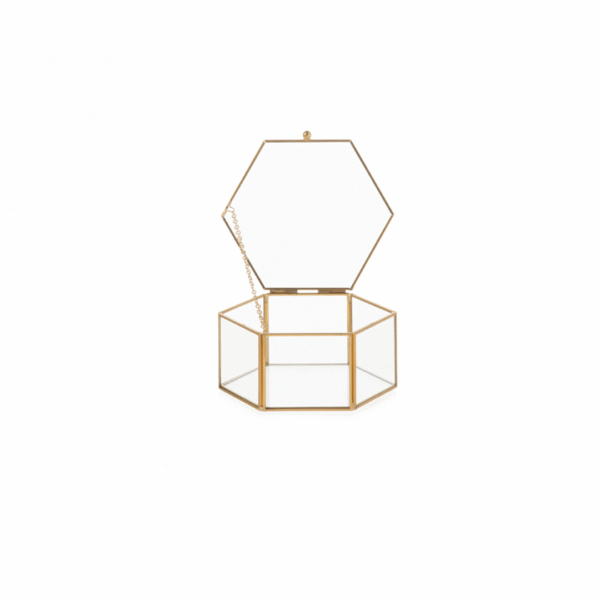 Hexagon Gold Box - Likò Home Design
