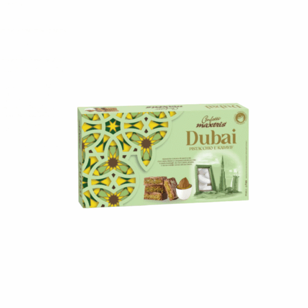 Confetti Maxtris Dubai Pistacchio e Kadayif - Bianco