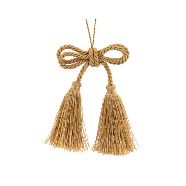 Doppio Fiocco C/Nappe Oro H.120MM - Cupido&Co.