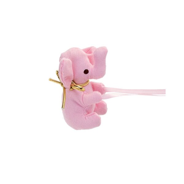 Elefantino Rosa C/Nastri H.115MM - Cupido&Co.