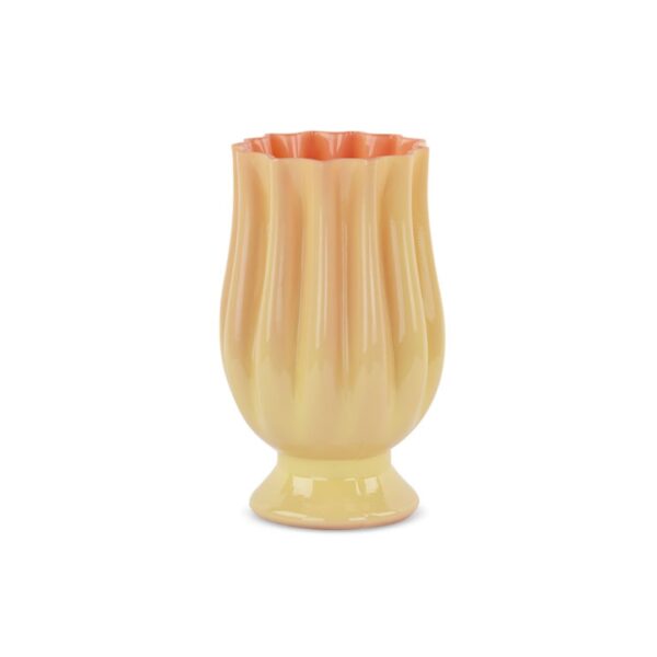 Vaso Tulipano Paglierino–Pesca - TONOsuTONO