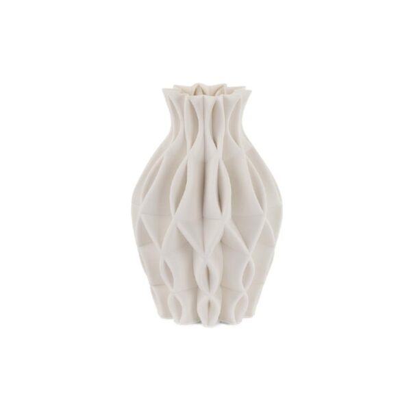 Vaso 3D Rombi Bianco Ø200xH310MM - TONOsuTONO