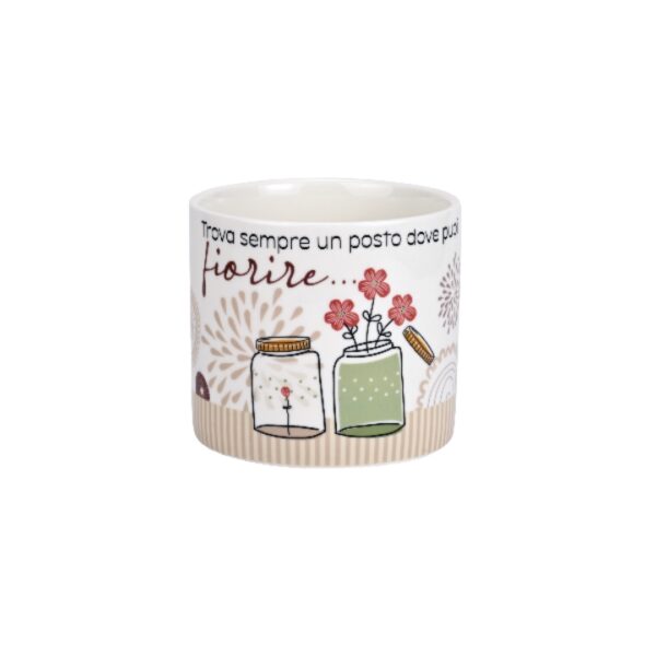 Cachepot in Porcellana “Trova Un Posto” – Wald