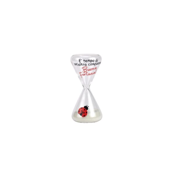 Clessidra “Coccinella” in Vetro Borosilicato – Wald