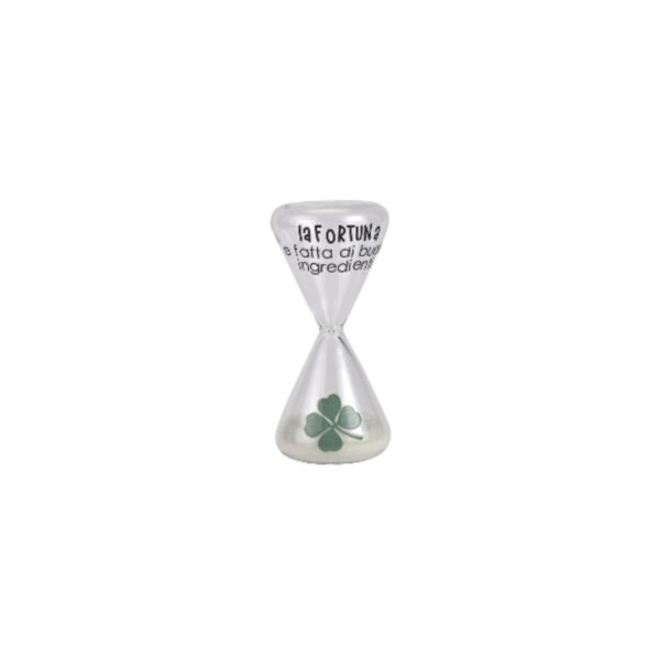 Clessidra “Quadrifoglio” in Vetro Borosilicato – Wald