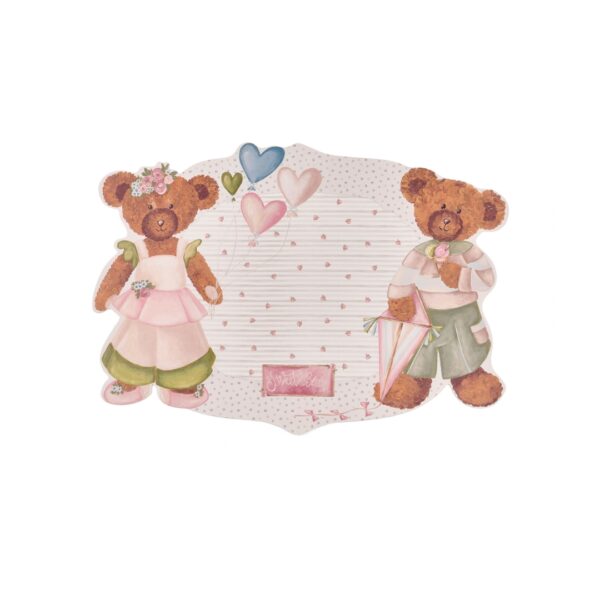 Tovaglia Vinile Sweet Bear - Nuvole di Stoffa