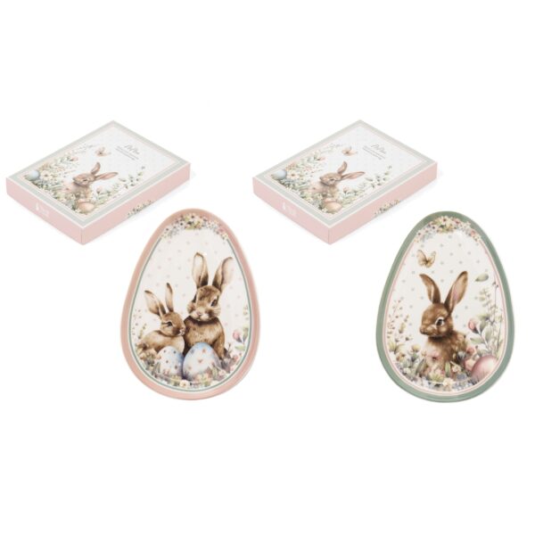 Piatto Uovo Rabbit Assortito - Nuvole di Stoffa