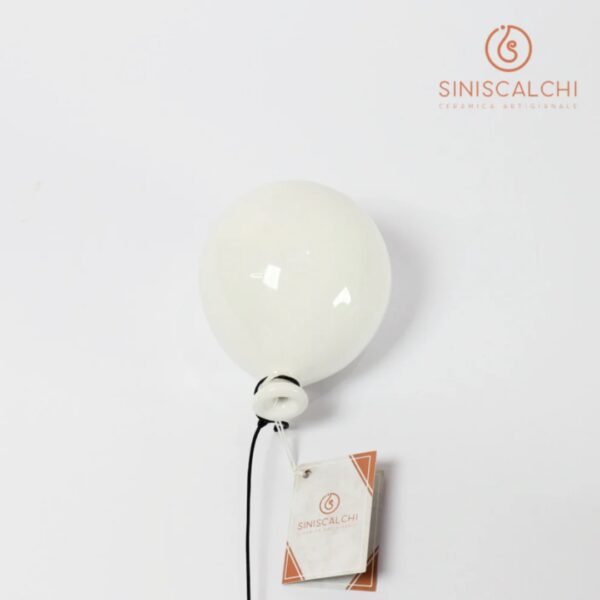 Palloncino Panna 10CM - Siniscalchi Ceramics