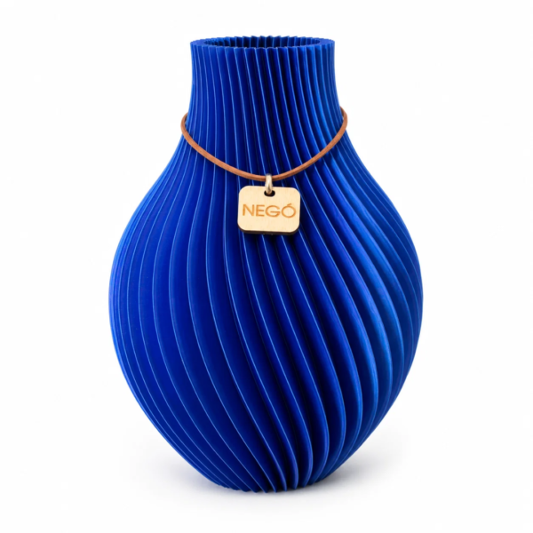 Vaso Origami Blu/Verde 25CM - Negò
